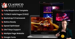 Classico Night Club HTML Template