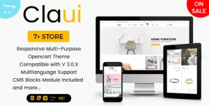 Claui - Responsive Opencart Themes for Shopping Cart Websites