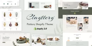 Clayttery - Pottery Handmade Store Shopify