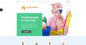 Cleaning Company Joomla Template