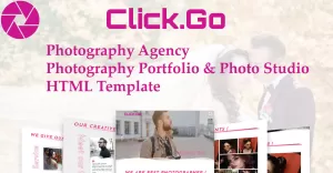 Click.Go - Photography Studio and Photography Agency Template
