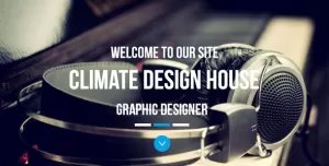 Climate - One Page Parallax Muse Template