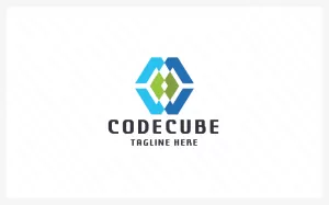 Code Cube Programing and Development Logo - TemplateMonster