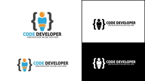 Code - Developer Logo - Logos & Graphics
