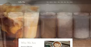 Coffee Shop - Coffe House Responsive Joomla Template