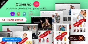 Comero - Responsive eCommerce HTML Template