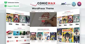Comic Max - Anime & Manga Stories WordPress Theme