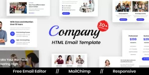 Company Agency - Multipurpose Responsive Email Template