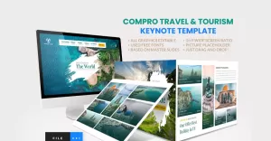 Company Profile Travel and Tourism Keynote Template