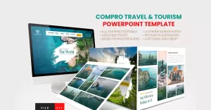 Company Profile Travel and Tourism Powerpoint Template
