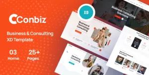Conbiz - Consultancy & Business XD Template