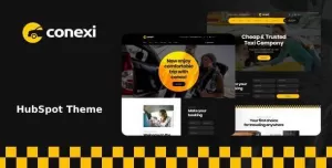 Conexi - Taxi Booking Service HubSpot Theme