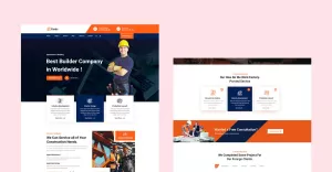 Conis - Construction PSD Template