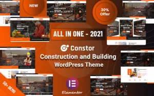 Constor - Construction and Building Responsive WordPress Theme