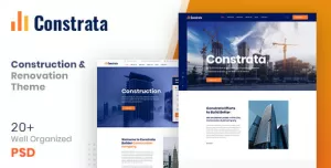 Constrata - Construction & Renovation PSD Template