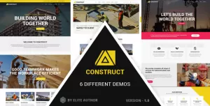Construct - The Building Company Drupal Theme