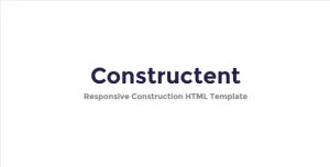 Constructent - Responsive Construction HTML Template