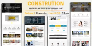 CONSTRUCTION - Multipurpose Responsive HTML Landing Page