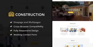 Construction - One and Multipage Template