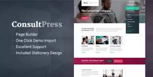 ConsultPress - WordPress Theme for Consulting and Financial Businesses