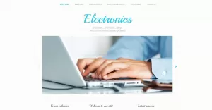 Consumer Electronics Website Template - TemplateMonster