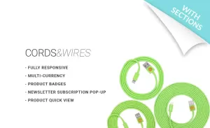 Cords & Wires Shopify Theme