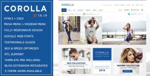 Corolla - Music Store Responsive Magento Theme