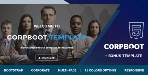 Corpboot - Corporate Website Template