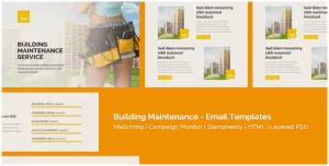 Corporate - Building Maintenance - Responsive Email Templates