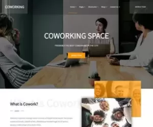 Coworking - Office WordPress theme for supplies management corporate