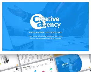 Creative Agency PowerPoint template