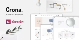 Crona  Furniture Decoration WooCommerce WordPress Theme
