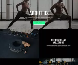 CrossGym - Gym & Fitness Elementor Template Kit