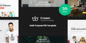 Crown  Multi-Purpose PSD Template