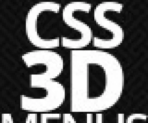 CSS 3D Navigation Menus
