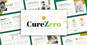 CureZero Wellness PowerPoint Presentation Template