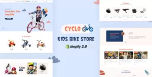 Cyclo - Shopify Kids Toys, Bicycle Store Theme