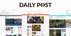DailyPost - Multi-Purpose Magazine PSD Template