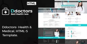 Ddoctors - Health And Medical HTML Template.