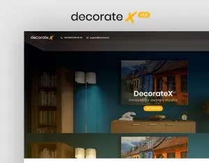 DecorateX - HTML5 Furniture & Decoration Website Template