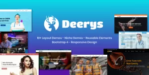 Deerys - Responsive Multi-Purpose HTML Template