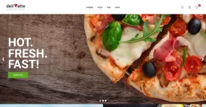 Deliatte - Food Delivery & Takeaway Magento Theme
