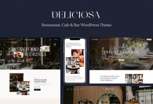 Deliciosa - Restaurant, Cafe & Bar WordPress Theme