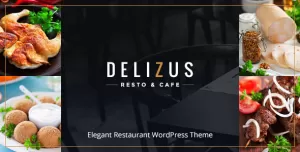 Delizus  Restaurant Cafe WordPress Theme