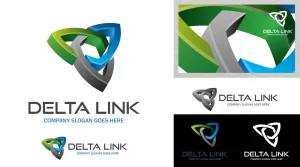 Delta - Link Logo - Logos & Graphics