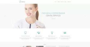 Dentistry Responsive Drupal Template - TemplateMonster