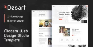 Desart - Creative Web Design Studio HTML Template