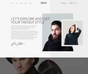 DEVA - Fashion Store WooCommerce Elementor Template Kit