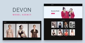 Devon - Model Agency Directory HTML Theme