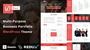 Dexi - Multi Purpose Business Portfolio WordPress Theme